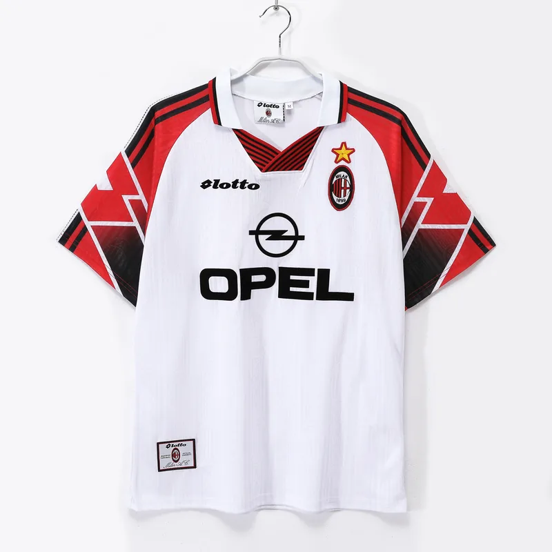 Camiseta AC Milan 1997/98 VISITANTE MANGA CORTA VERSION FAN